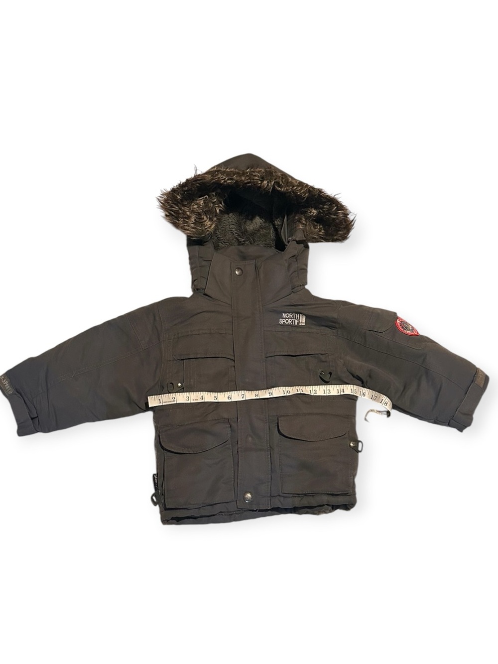 North Star Kid’s 2 T Green Hooded Winter Jacket